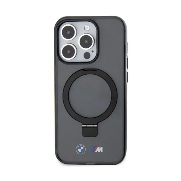 BMW Ring Stand M Collection MagSafe - Case for iPhone 15 Pro (Black)