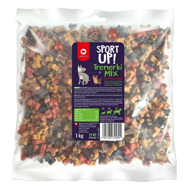 Закуска для собак Maced Sport Up! Рыба 1 kg Кость