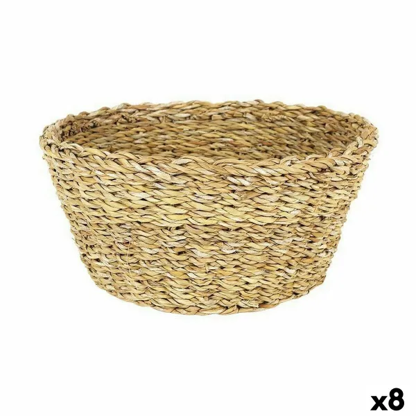 Monikäyttöinen kori Privilege Privilege Ruskea korihuonekalut 30 x 30 x 13 cm (8 osaa)