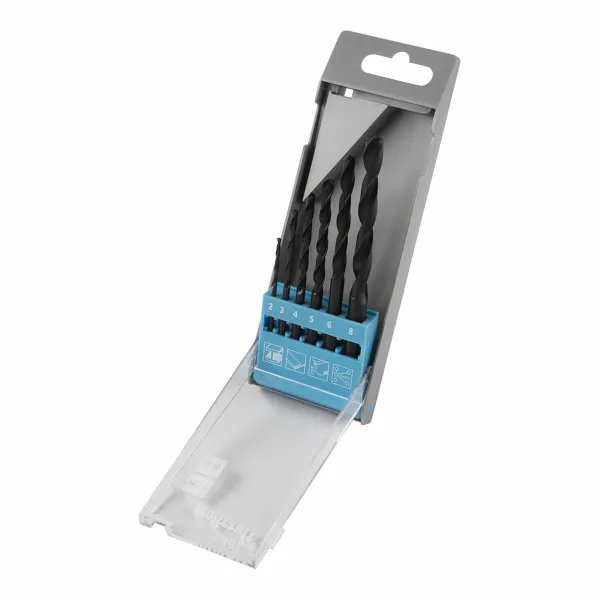 Ritinių rinkinys Wolfcraft HSS FL 8453000 2, 3, 4, 5, 6, 8 mm 6 Dalys