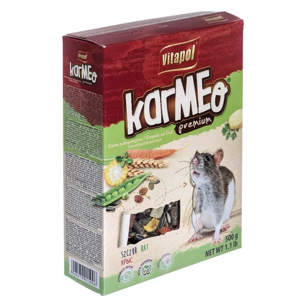 Fodder Vitapol Karmeo Premium Salmon Peas Rabbit Rat Mouse 500 g