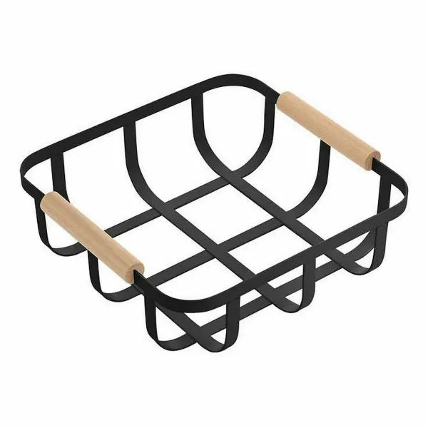 Универсальная корзина Confortime Чёрный 23 x 23 x 8 cm (6 штук)
