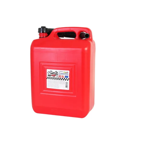 Топливный бак с воронкой Continental Self Красный 10 L (4 штук)