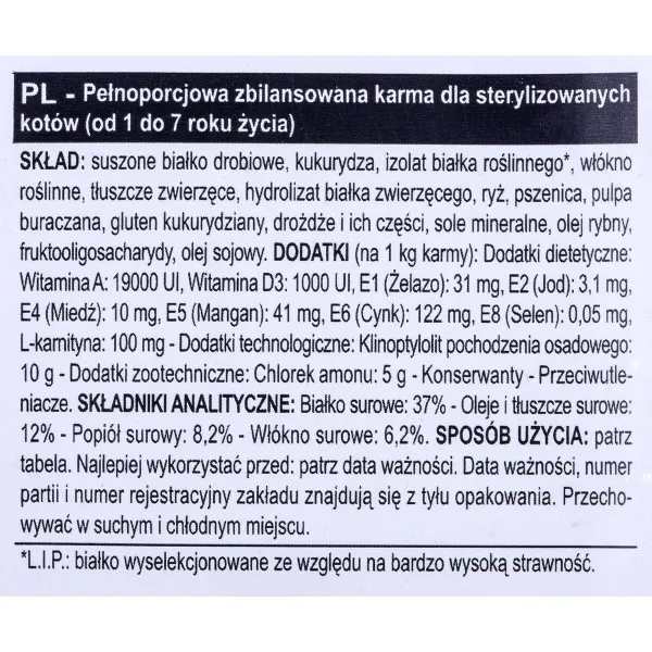 Корм для котов Royal Canin Sterilised 37 Для взрослых Курица птицы 4 кг