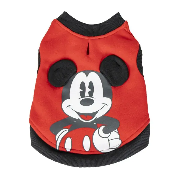 Suņa sporta krekls Mickey Mouse XXS Sarkans