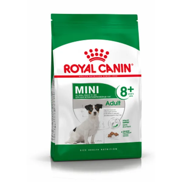 Фураж Royal Canin Mini Adult 8+ Для взрослых Кукуруза птицы 2 Kg