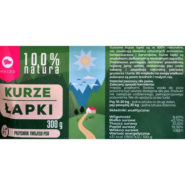 Koiran makupala Maced Kana 300 g