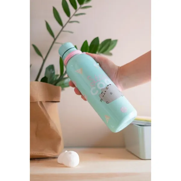 Pusheen - Stainless steel thermal bottle from the Foodie collection