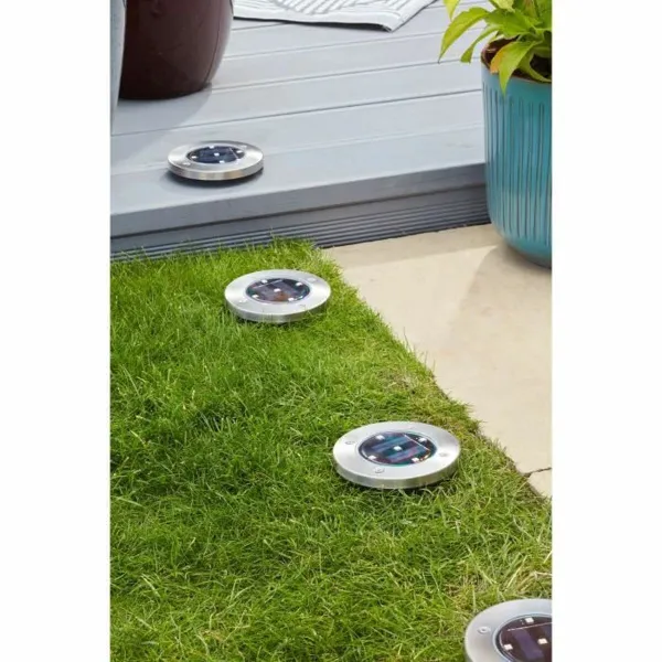 Aurinkokenno Smart Garden Lattia Musta Alumiini (4 osaa)