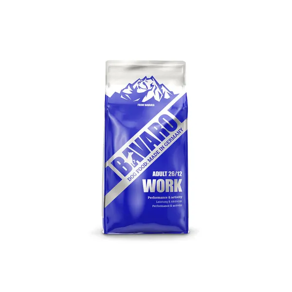 Fodder Josera BAVARO WORK ADULT 26/12 – 18KG 18 kg Chicken