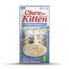 Snack for Cats Inaba Churu for Kitten Tuna Fish 4 x 14 g
