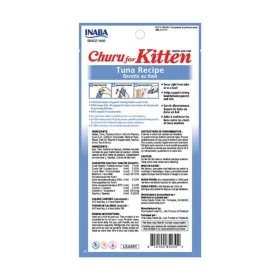 Snack for Cats Inaba Churu for Kitten Tunzivis Zivs 4 x 14 g