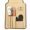 Grillivälinesetti Aktive 7 Kappaletta Grilli Ruostumaton teräs 42 x 67 x 3 cm (4 osaa)