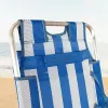 Chair cushion Aktive Blue 35 x 5 x 14 cm (12 Units)