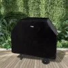 Защитная крышка для барбекю Aktive Чёрный 4 штук 142 x 120 x 60 cm