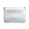 Hello Kitty PU Metal Logo Sleeve - Notebook case 13" / 14" (silver)