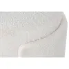 подставка для ног Home ESPRIT Белый полиэстер Деревянный MDF Scandi 40 x 40 x 43 cm