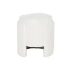 подставка для ног Home ESPRIT Белый полиэстер Деревянный MDF Scandi 40 x 40 x 43 cm
