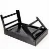 Porttakil grilli Aktive Suorakulmainen Musta 50 x 23 x 30 cm (2 osaa)