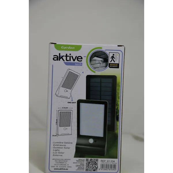 Солнечный светильник Aktive 11 x 3 x 19 cm (12 штук)
