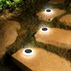 Set of solar garden lights Aktive 4 Pieces ABS 10,5 x 12,5 x 10,5 cm (6 Units)