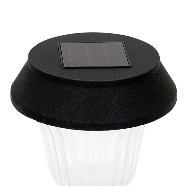 Set of solar garden lights Aktive 6 Pieces Stainless steel Plastic 10 x 38 x 10 cm (4 Units)