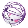 Rotaļlieta Trixie Mouse in a Wire Ball Daudzkrāsains Poliesters