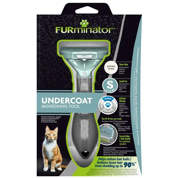 Щетка Furminator FUR151265 кот Маленький Чёрный