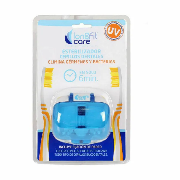 UV sterilizētājs LongFit Care Zobu birste 15 x 23 x 6 cm (2 gb.)