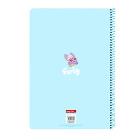 Notebook Furby Sky blue A4 80 Sheets