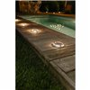 Solar-powered spotlight Galix Floor Aluminium