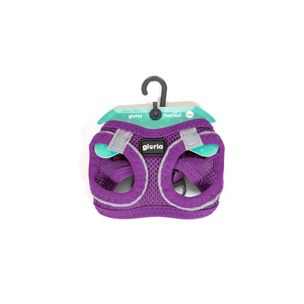 Suņu drošības siksna Gloria 41,4-43 cm Violets S 29,4-32,6 cm