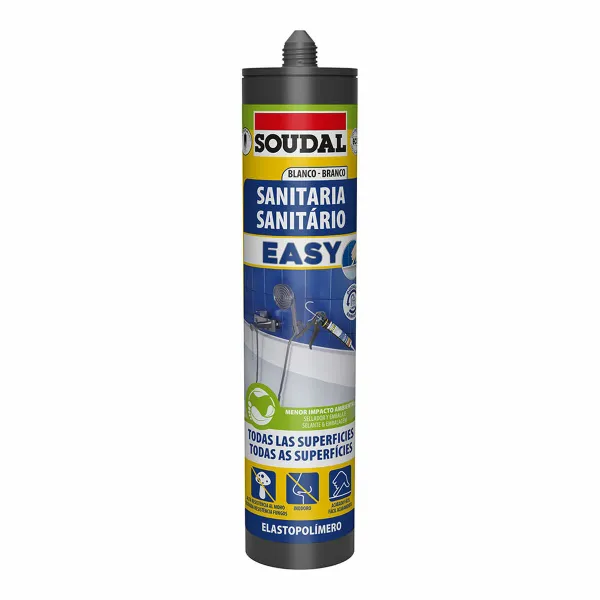 Aizdarītājs Soudal Easy 158090 Vannas Balts 290 ml