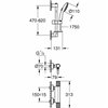 Shower Column Grohe Precision Feel Chrome Metal