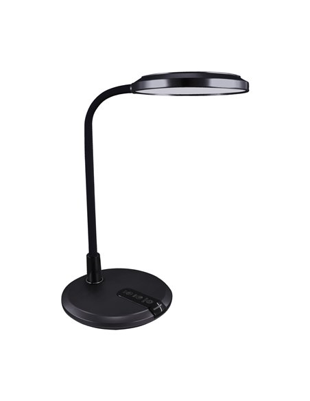 PLATON led черный smd светодиодная настольная лампа strühm 400x185x300mm