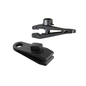 Awning and tarpaulin clamps set Bensontools Segtukas Juoda 4 vnt. Ø 0,27 x 8 x 3 cm