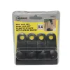 Awning and tarpaulin clamps set Bensontools Saspraude Melns 4 gb. Ø 0,27 x 8 x 3 cm
