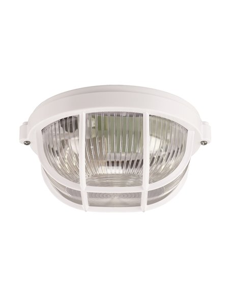 SALTO pro 10 белый герметичный потолочный светильник 90x180x180 мм
