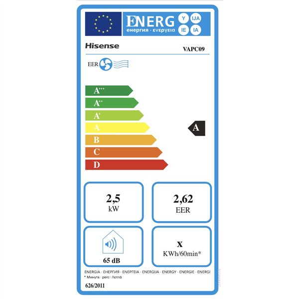 Airconditioner Hisense VAPC09