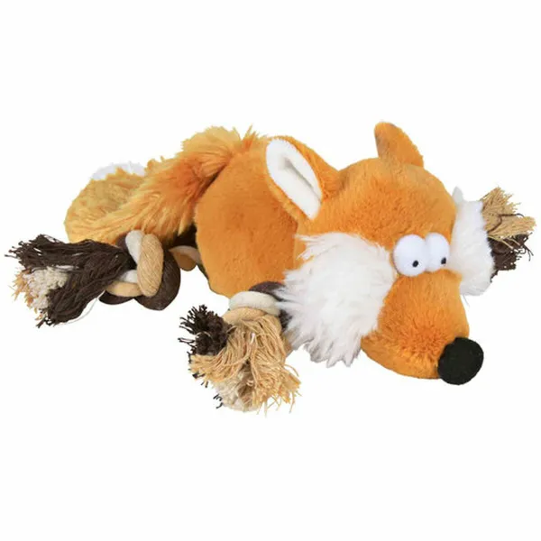 Pehmolelu koiralle Trixie Polyesteri Pehmo Kettu 34 cm Ruskea