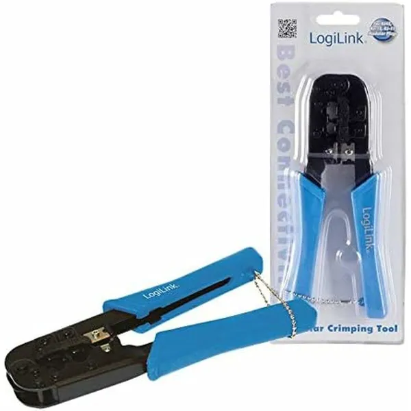 Johtopuristin LogiLink WZ0033 RJ11, RJ12 & RJ45