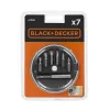 Bitų rinkinys Black & Decker a7090-xj 7 Dalys Butas pH