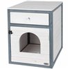 Cat Litter Box Kerbl Blue White Plastic