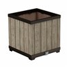 Planter Keter 262635 Oak Resin Plastic Squared