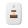 Spigen Essential EE202EU GaN Pro - USB-C + USB-A 20W Wall Charger (White)