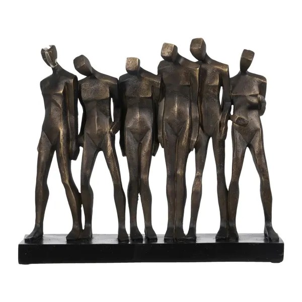 Dekoratīvās figūriņas Varš Cilvēki 40 x 10,5 x 34 cm