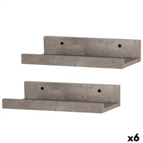 Shelves Max Home MDF Wood 25 X 5 X 10 CM (6 Units)