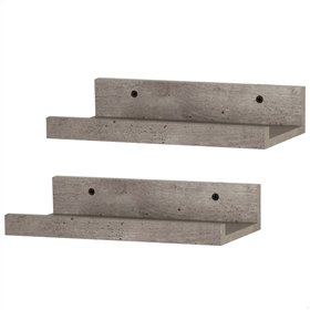 Shelves Max Home MDF Wood 25 X 5 X 10 CM (6 Units)