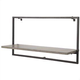 Shelve Max Home Iron MDF Wood 65 X 35 X 20 CM (4 Units)