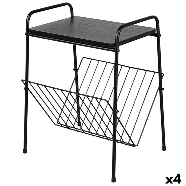 Coffee Table Max Home Iron MDF Wood (4 Units)